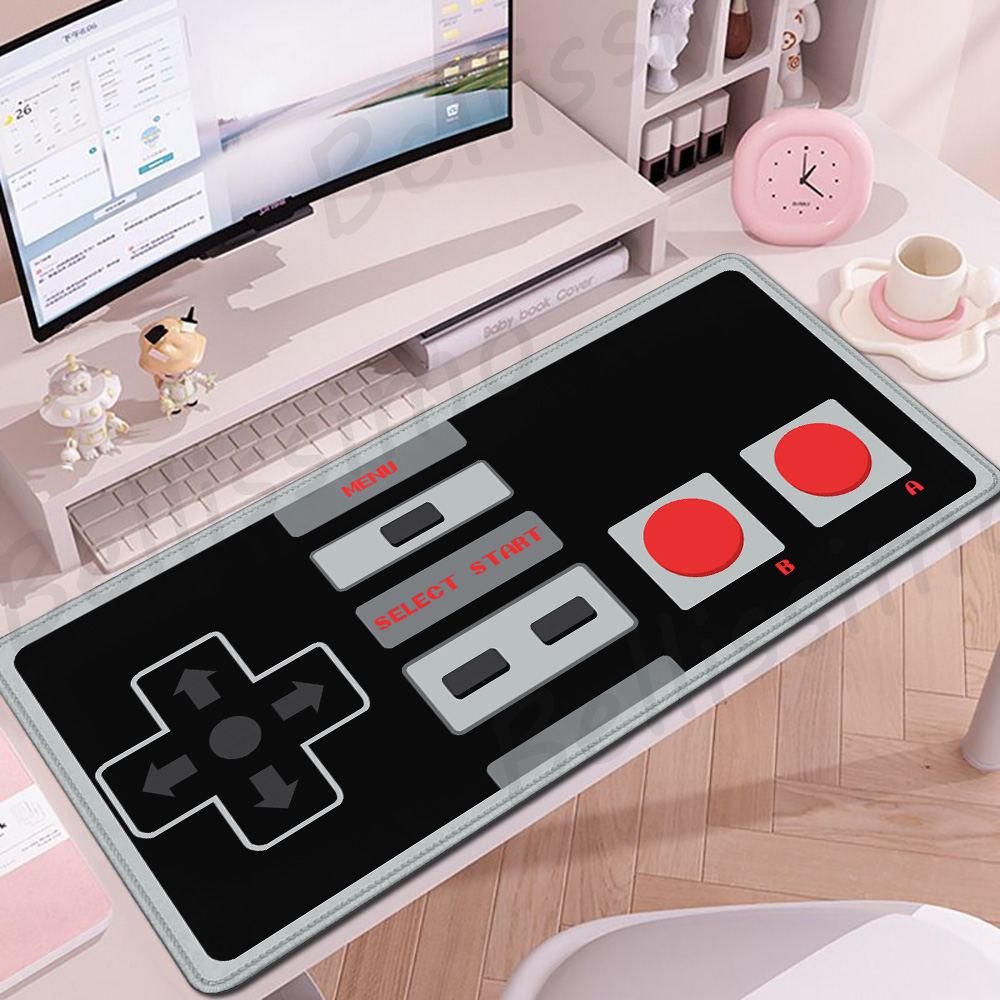 Retro Gaming Xl - Tapis de souris antidérapant en caoutchouc