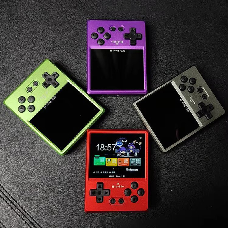 Retro Gaming Power Bank - Console de jeu portable GKD Pixel