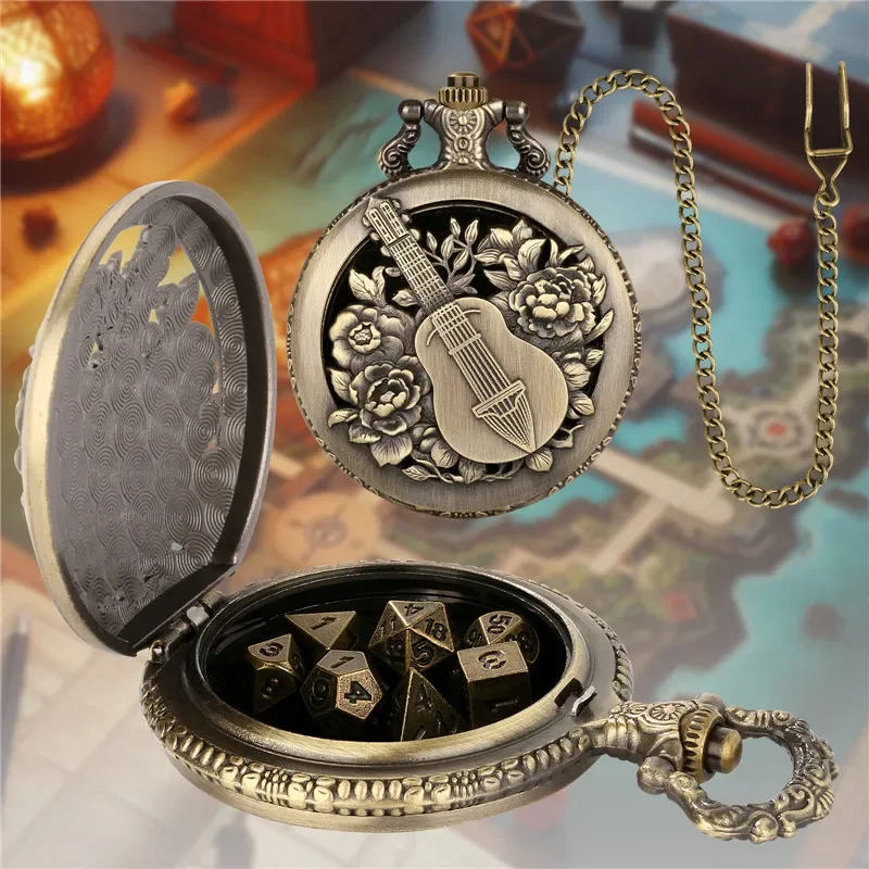 Retro Gaming Gifts - Rétro 7 X dés polyédriques en