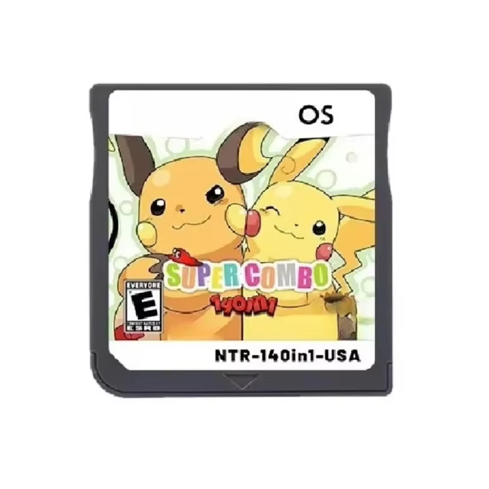 Retro Gaming Pokemon - Cartouche de jeu vidéo rétro NDS