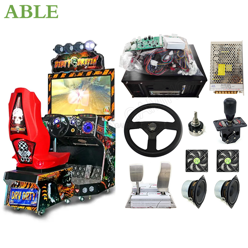 Retro Gaming Shop - Machine de jeu d'arcade Dirty Drivin,