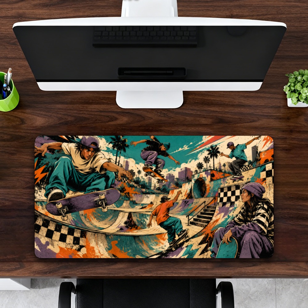 Retro Gaming Xl - Tapis de table pour parc de