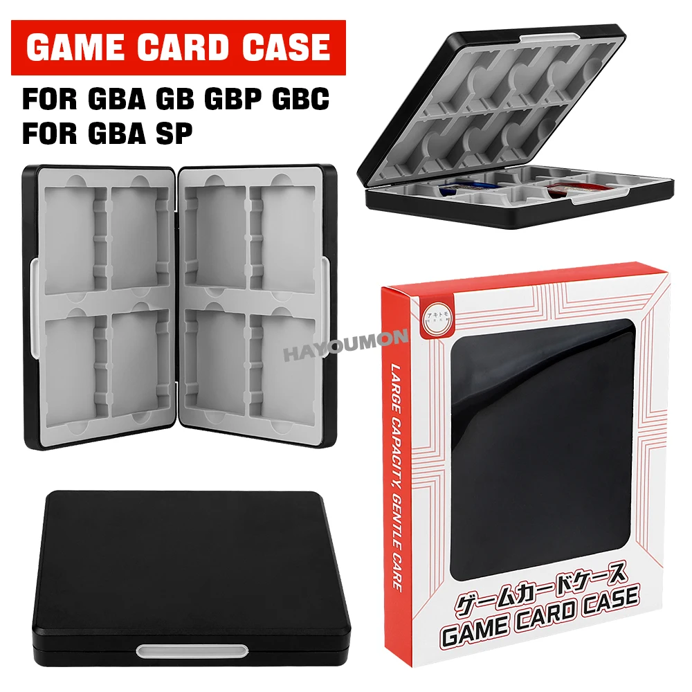 Game Cartridge Case - Boîte de rangement magnétique 8-en-1 pour