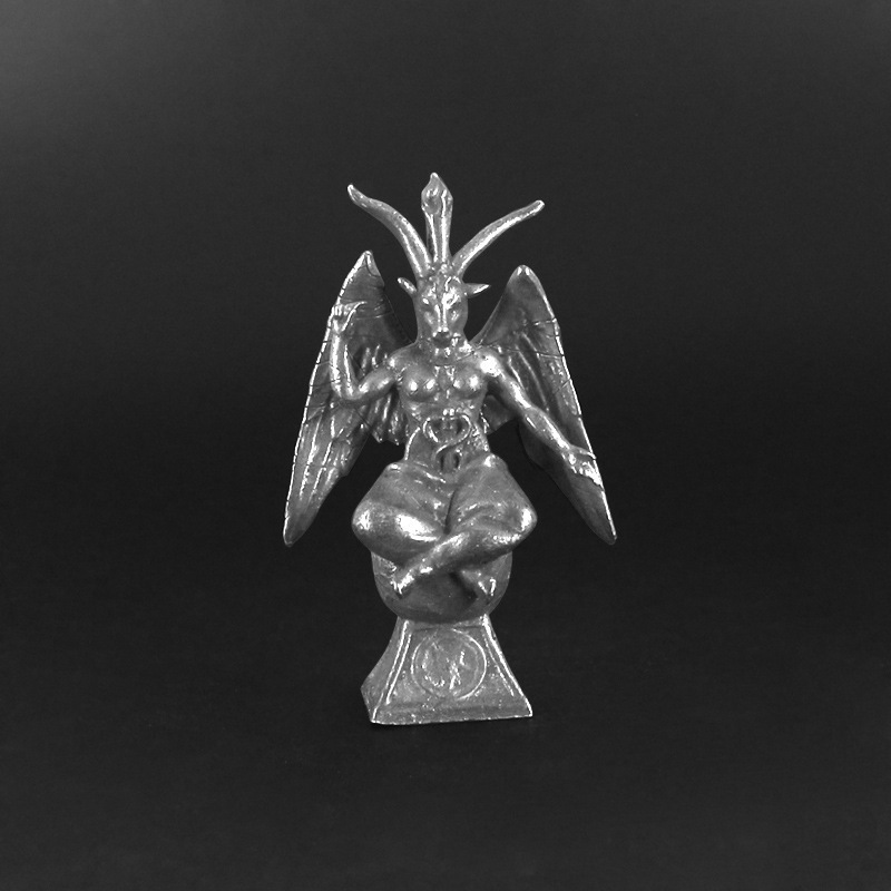 Retro Gaming Gifts - Statue de chèvre rétro en cuivre,
