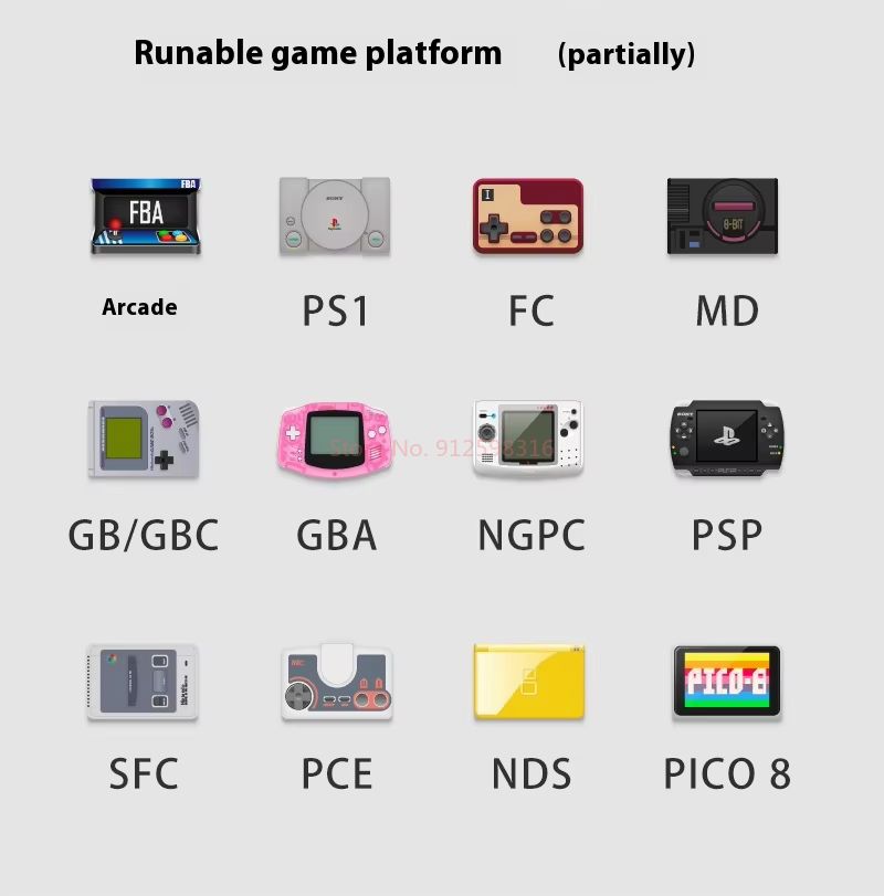 Console de jeu portable GKD Pi - Retro Gaming Power Bank avis et prix
