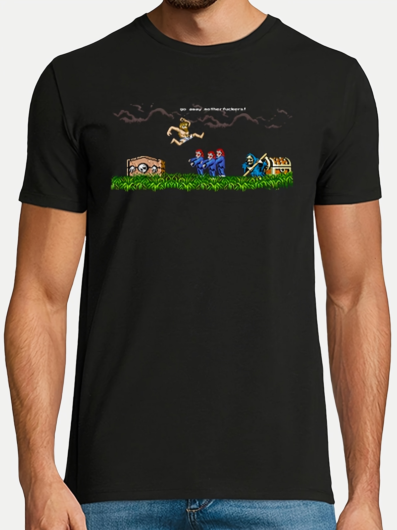 T-shirt graphique rétro Ghosts - Retro Gaming Art avis et prix