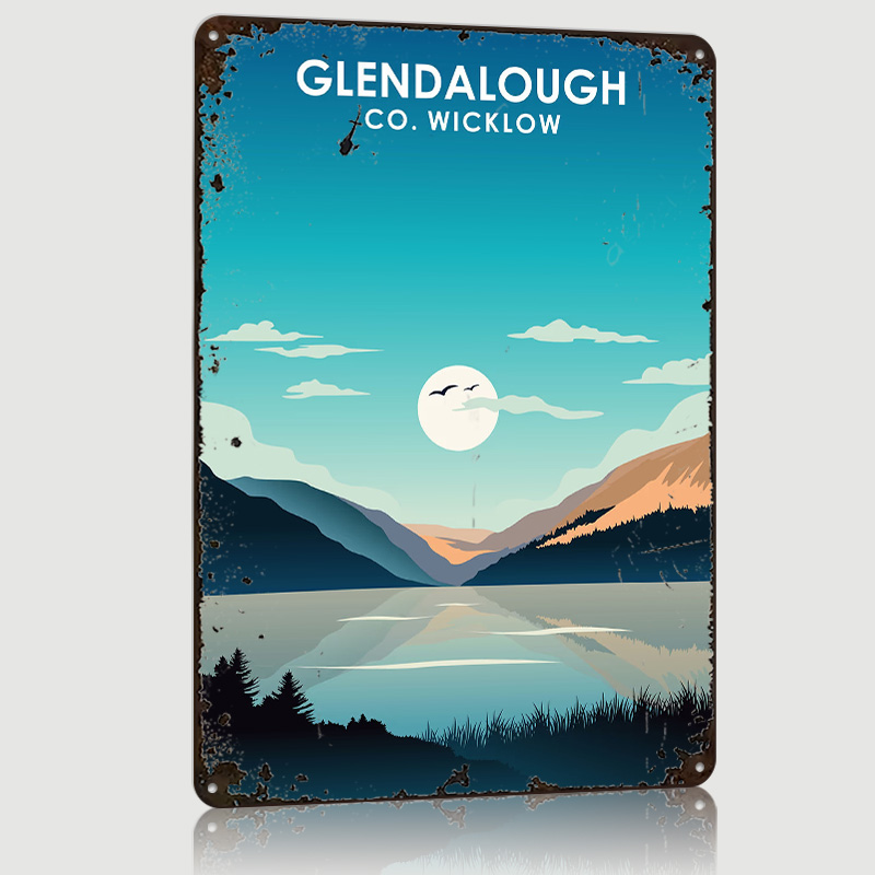 Affiche imprimée Glendalough I - Retro Gaming Ireland avis et prix