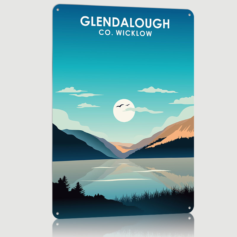 Affiche imprimée Glendalough I - Retro Gaming Ireland avis et prix