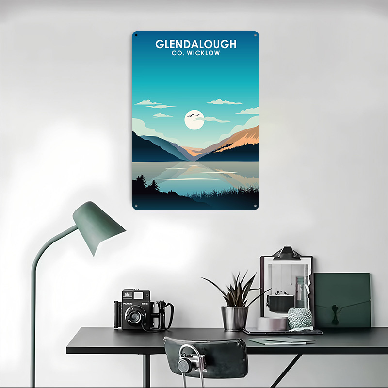 Affiche imprimée Glendalough I - Retro Gaming Ireland avis et prix