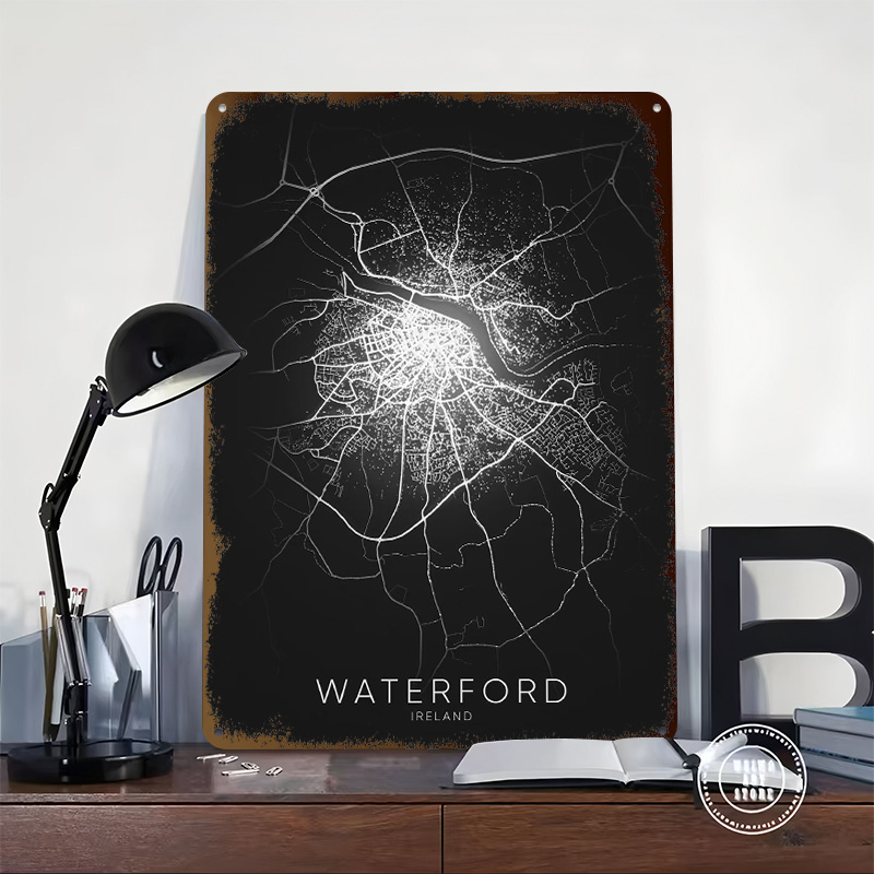 Affiche imprimée Waterford Irl - Retro Gaming Ireland avis et prix