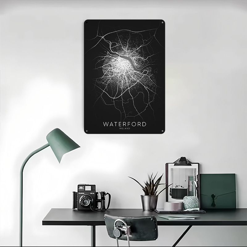 Affiche imprimée Waterford Irl - Retro Gaming Ireland avis et prix