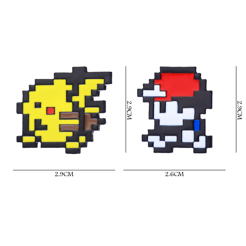 2 épingles en émail rétro 8 bi - Retro Gaming Pokemon avis et prix