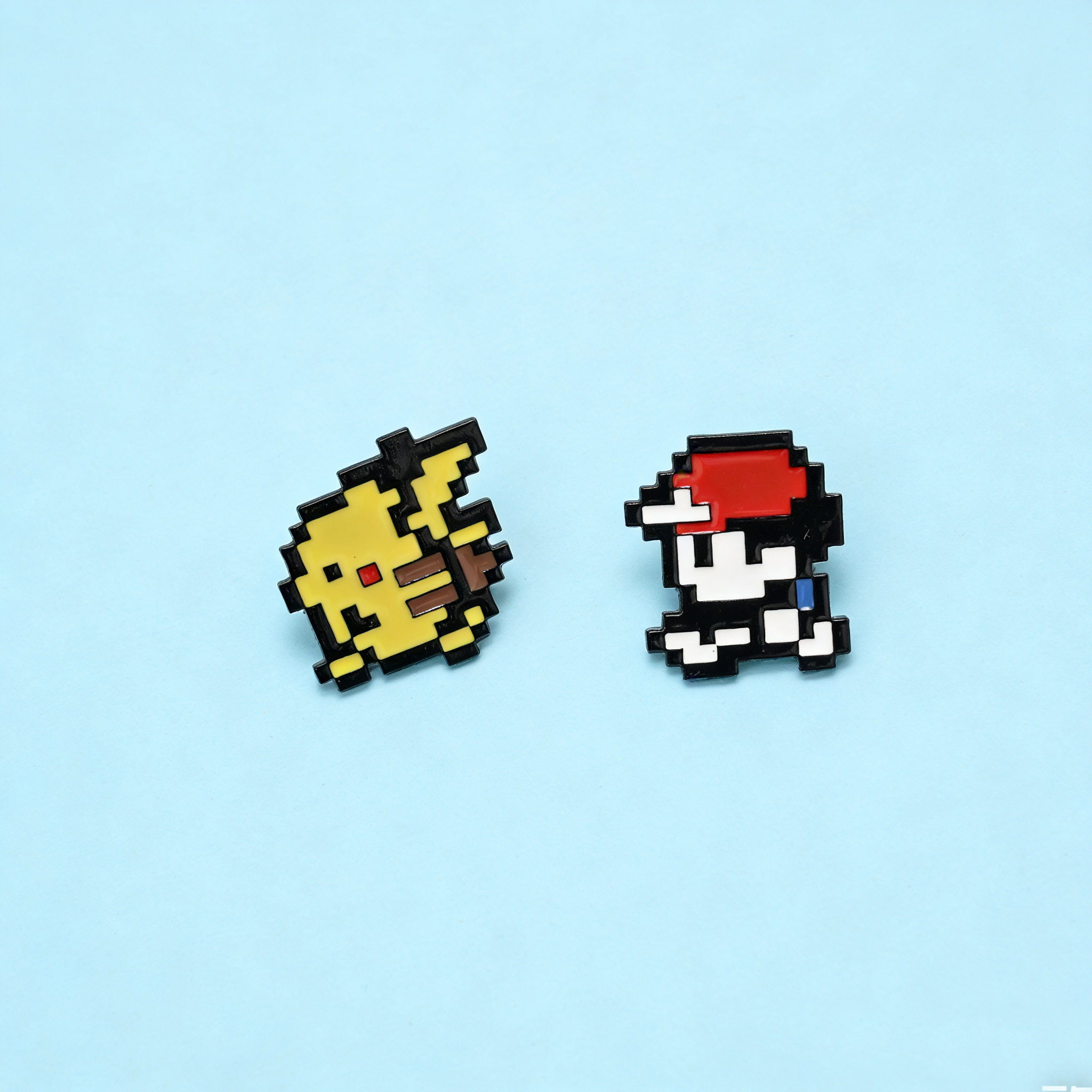 2 épingles en émail rétro 8 bi - Retro Gaming Pokemon avis et prix