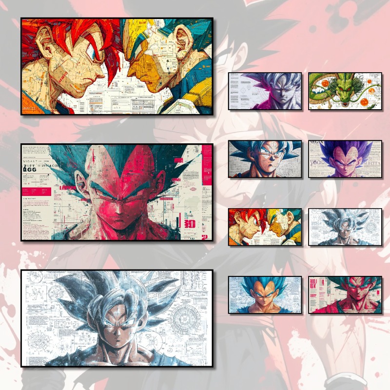 Affiche d'anime Dragon Ball, a - Retro Gaming Art avis et prix