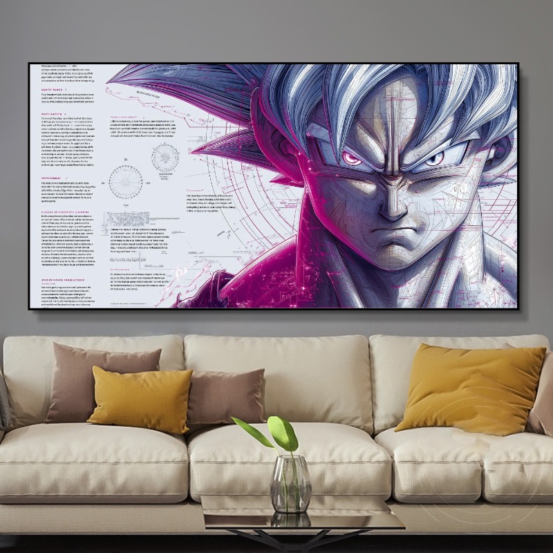 Affiche d'anime Dragon Ball, a - Retro Gaming Art avis et prix