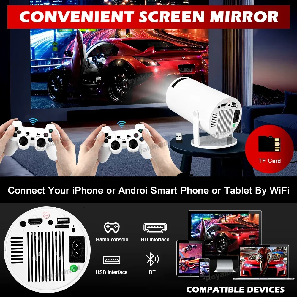 Projecteur de jeu intelligent  - Retro Gaming With Projector avis et prix