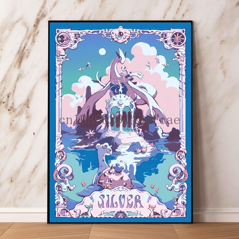 Affiche de dessin animé rétro  - Retro Gaming Pokemon avis et prix