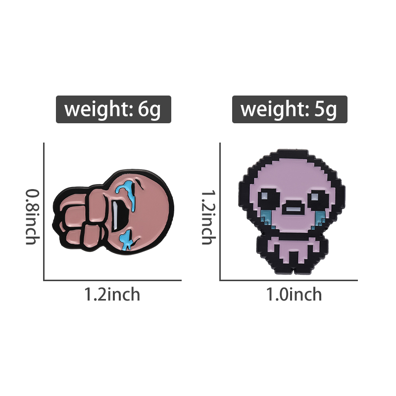 Broche The Binding of Isaac Cr - Retro Gaming Gifts avis et prix