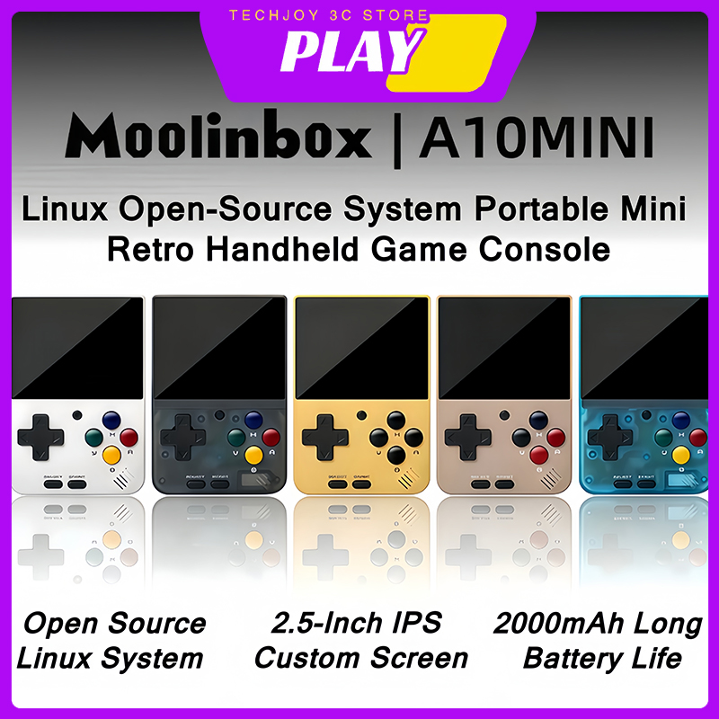 Moolinbox A10Mini Console de j - Retro Gaming Power Bank avis et prix