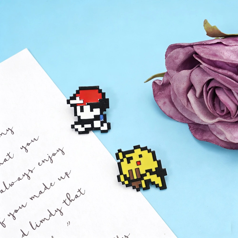 Lot de 2 épingles en émail rét - Retro Gaming Pokemon avis et prix