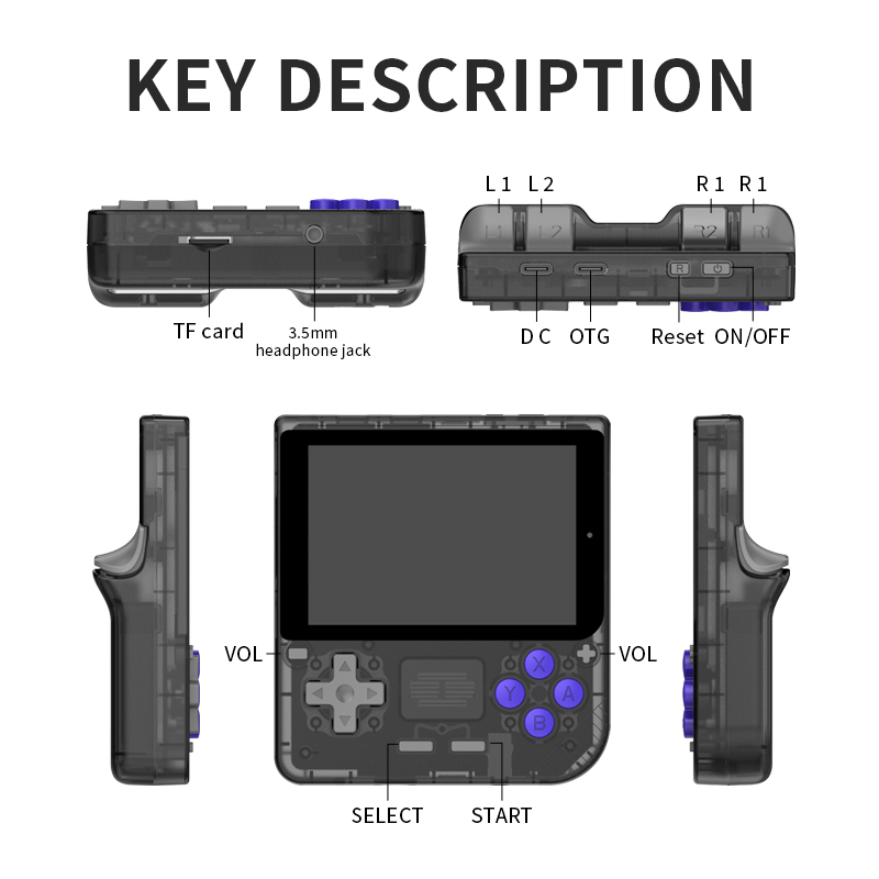 NOUVEAU V10 Écran IPS OCA HD d - Retro Gaming Power Bank avis et prix