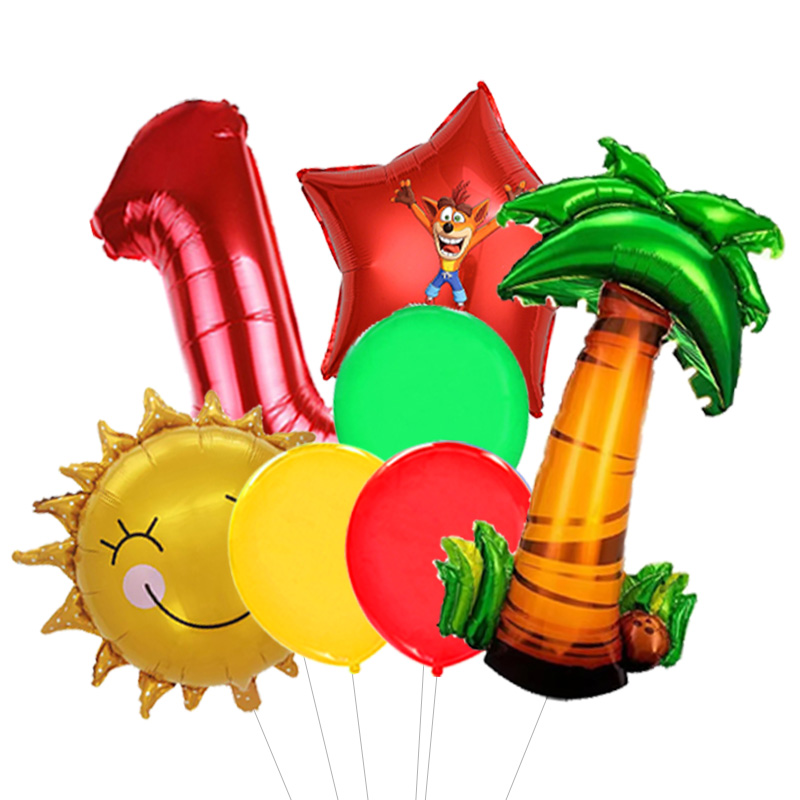 Ballons en aluminium Crash Ban - Game Retro Gaming avis et prix