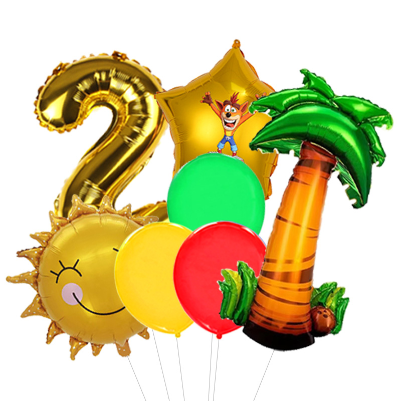 Ballons en aluminium Crash Ban - Game Retro Gaming avis et prix