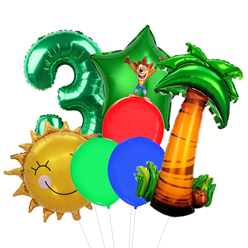 Ballons en aluminium Crash Ban - Game Retro Gaming avis et prix