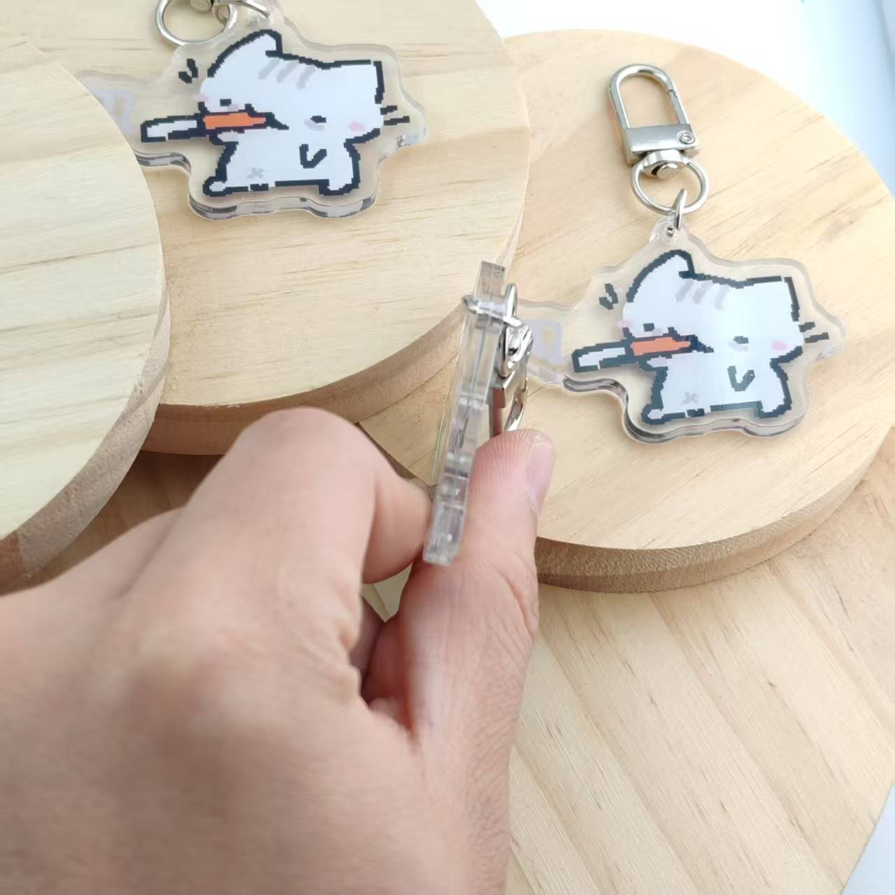 Porte-clés chat pixel plat 2d  - Retro Gaming Gifts avis et prix