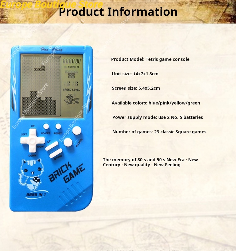 Console de jeu portable pour e - Retro Gaming Gifts avis et prix